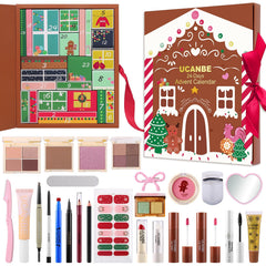UCANBE makeup advent calendar 2025 front view ready for festive gifting countdown.