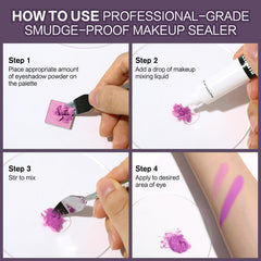 UCANBE Makeup Mixing Liquid reviving dried eyeshadow for renewed color payoff