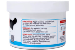 Udderly Smooth Foot Cream 8oz jar front showing packaging and size.