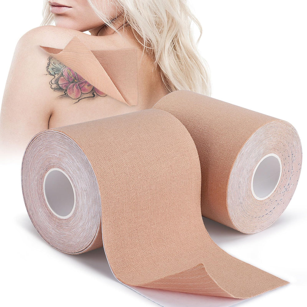 Udefineit 2 rolls tattoo cover tape beige hides tattoos discreetly.