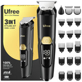 Ufree 3-in-1 beard-trimmer-kit for precise shaping on the go