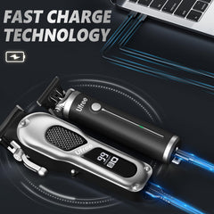 Ufree battery display view reveals long battery life with LCD charge indicator