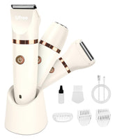 Ufree Bikini Trimmer white product shot highlighting precise grooming.