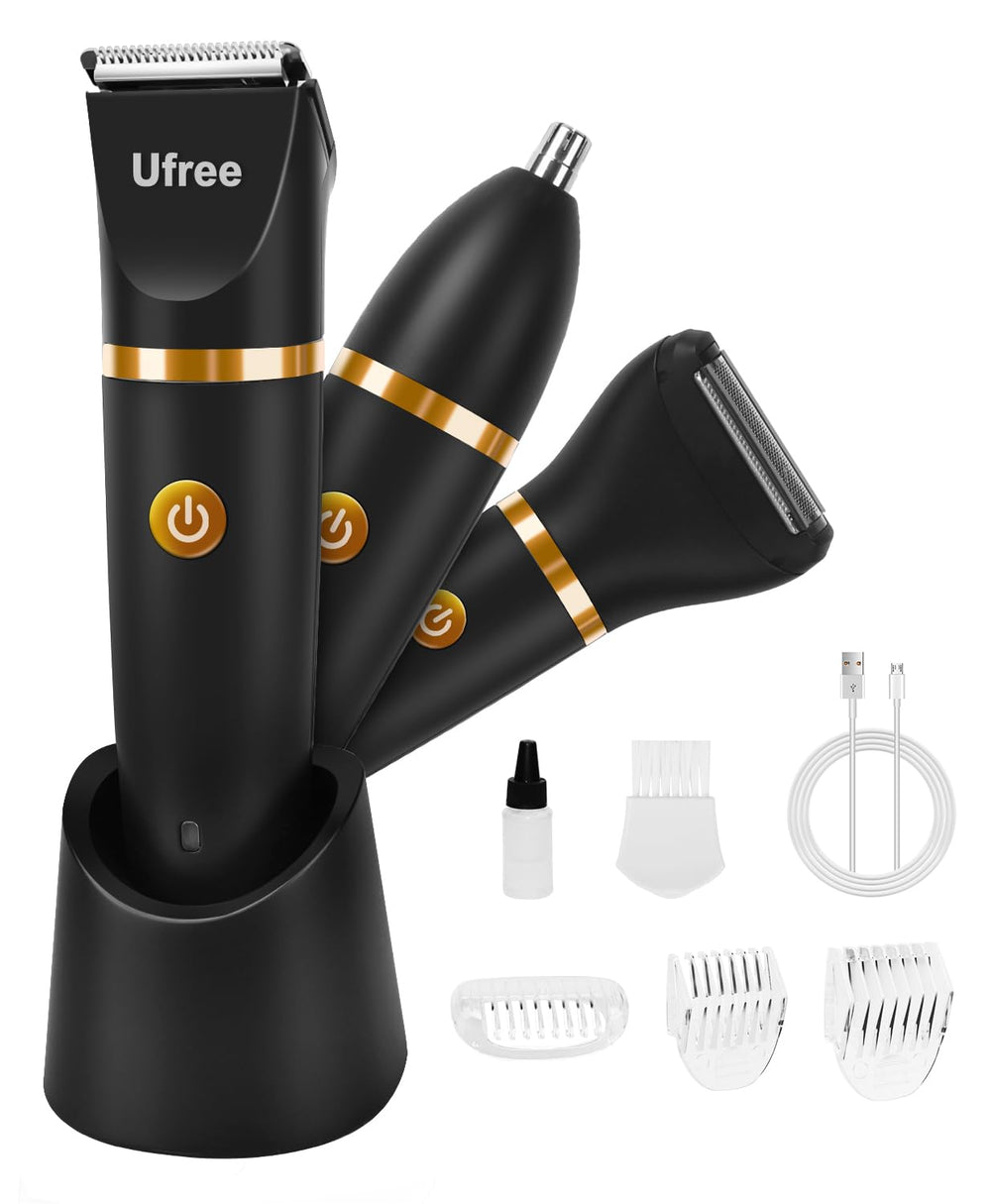 Ufree body hair trimmer for women front view shows compact, precise grooming.