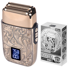 Ufree close shave electric razor foil head provides precise trim and smooth skin
