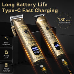 Ufree cordless grooming kit power and independence with nose trimmer and on-the-go styling.