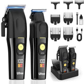 Ufree hair clippers cordless system with ergonomic handle for precise grooming at home