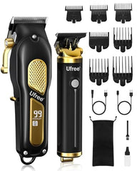 Ufree hair clippers kit package for versatile at-home grooming.