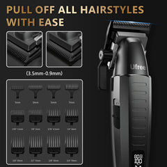 Ufree clippers feature an LED battery display for easy charge status.