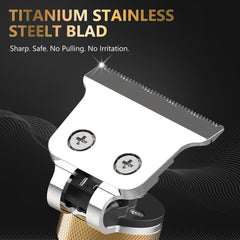 Ufree trimmer charging via Type-C for quick power-up anywhere