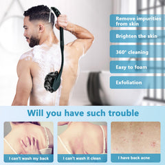 UHIAGREE replaceable loofah net maintains foam for cleansing