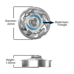 UICINOY waterproof blades for mens shaver enable safe cleaning and durable performance