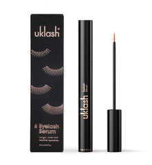 UKLASH eyelash serum bottle close-up for growth-boosting lash care