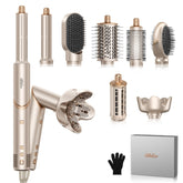 UKLISS 8in1 multi-styler shows quick-drying capability for busy mornings.