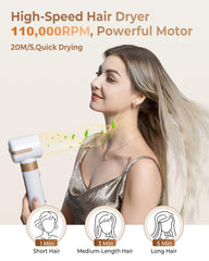 UKLISS hair dryer brush 7-in-1 curler-brush for versatile wave creation.