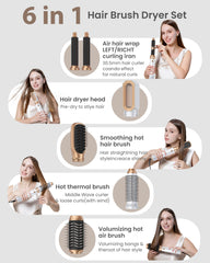 UKLISS 3-temp settings showing quick-dry performance for fine to normal hair