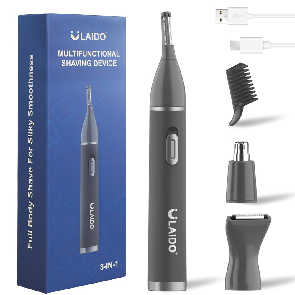 ULAIDO Nose Trimmer front view for portable grooming on the go