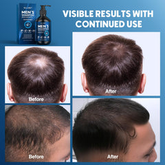 ulluxe biotin hair growth shampoo ingredients castor oil close-up.