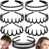 ULTIMUTE fashion headbands 8-pcs black packaging for all-day wear.