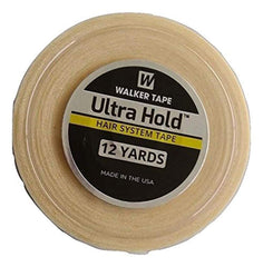 Ultrahold WKR-UHT-M2 clear tape dries clear for seamless front hairline holds.
