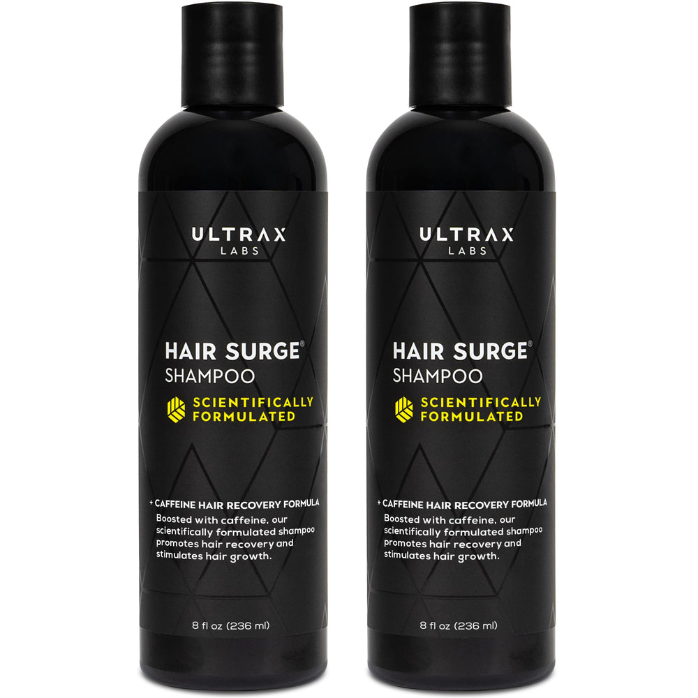 Ultrax Labs Hair Growth Shampoo bottle front view showing premium packaging and scalp-nourishing formula