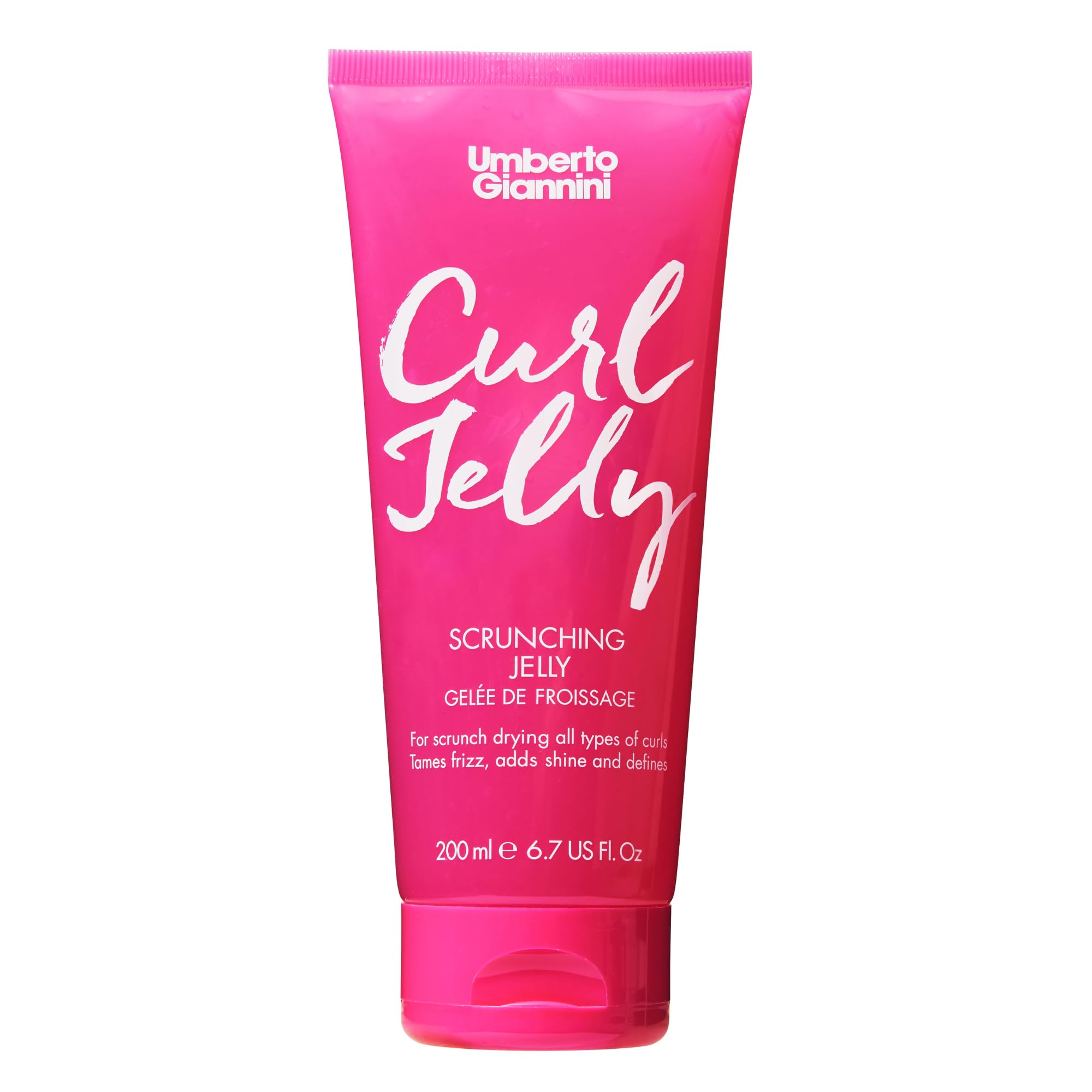 Umberto Giannini Curl Jelly tube front for defining curls and frizz control