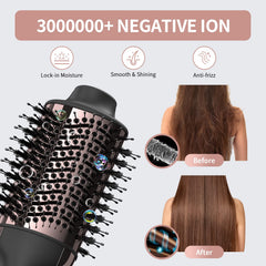 Umeely ionic technology helps reduce frizz during styling