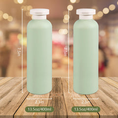UMETASS transparent HDPE bottle body for quick product identification and portion control.