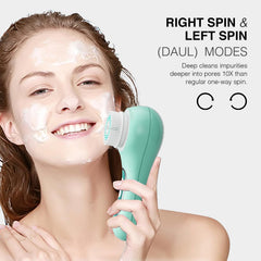 Umickoo Face Scrubber interchangeable heads for versatile exfoliation and cleansing