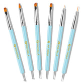 UNA GELLA flat brush for precise lines and smooth gradients