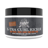 Uncle Jimmy X-TRA Curl-Kicker bottle-pump for smooth, defined curls all day.
