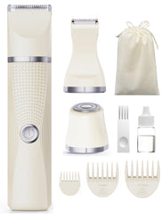 Unibono 3-in-1 bikini-trimmer-head for precise grooming on sensitive areas.