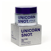 UNICORN SNOT holographic glitter gel disco jar for festival-ready glow.