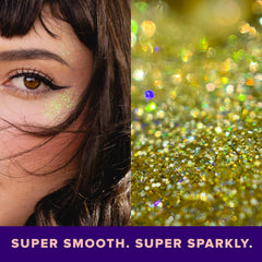 UNICORN SNOT glitter gel face-highlighter for luminous cheekbones