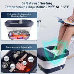 UNIFULL pedicure kit stored in a plastic box for convenient foot care.