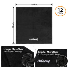 UNIMADE 12-pack makeup towels support consistent guest care and reuse