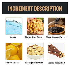 UN UNITEDTIME Root Activator Shampoo fragrance-closeup highlights a refreshing scent.
