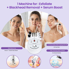 UNOISETION Durable air pump supports long-lasting family skincare routines.