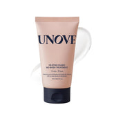 UNOVE Heating Guard bottle front showing no-wash leave-in treatment for heat-damaged hair.