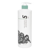 Unwash Bio-Cleansing Conditioner bottle closeup for ultra-moisture and gentle cleansing.