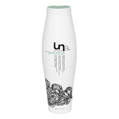 Unwash Bio-Cleansing Conditioner bottle front enhances hydrating 2-in-1 cleansing for curly hair.