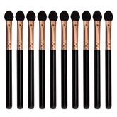 UorPoto eyeshadow applicators set: 10pcs reusable sponge-tip for precise blending.