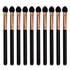 UorPoto eyeshadow applicators set: 10pcs reusable sponge-tip for precise blending.