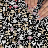 Uotey planet nail gems charms add celestial sparkle for standout nail art