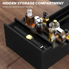 Upcessory Cologne Organizer four-tier ladder displaying multiple bottles