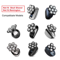 UPTARD 7D floating double-ring blades close-up for efficient skin-contact.