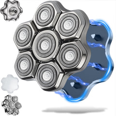 UPTARD magnetic head shaver packaging highlights easy replacement options