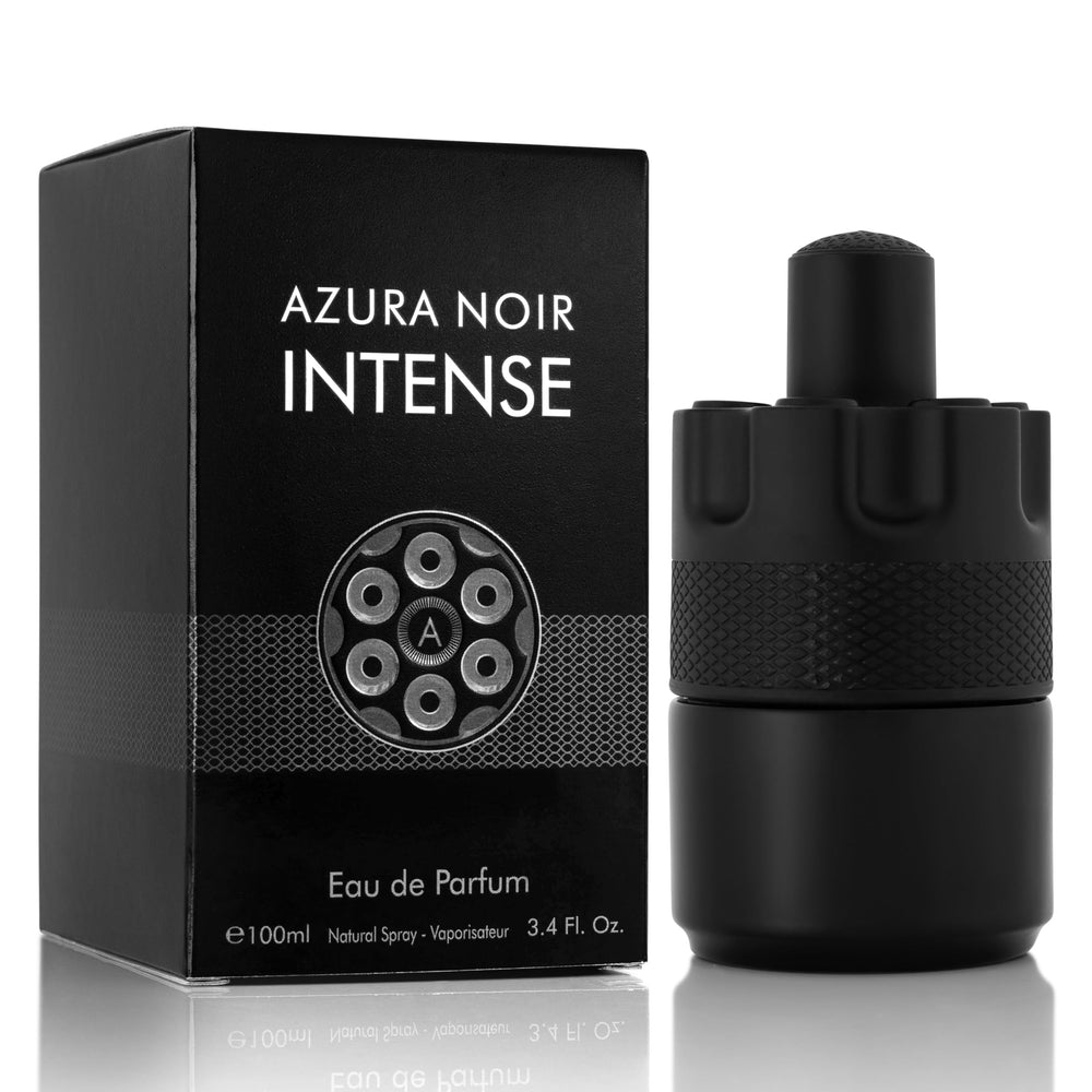 Urban Collection Azura Noir Intense bottle full view for bold evening wear.