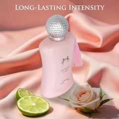Urban Collection Delilah lychee and bergamot top notes create a bright first impression