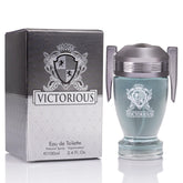 URBAN COLLECTION Victorious for Men bottle closeup demonstrates fresh daily-wear appeal